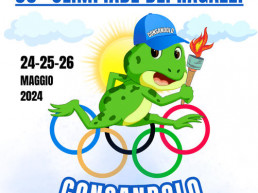 Logo 39^ Edizione Olimpiadi del Reno - Consandolo 24/25/26 Maggio 2024